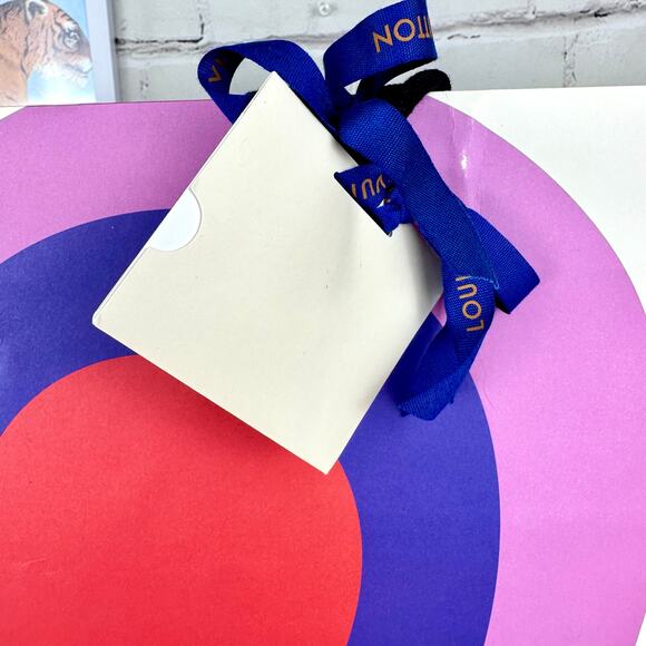 USING FOR CRAFTS NOW Louis Vuitton Xtra Large RARE Shopping Bag with gift note - Picture 10 of 15